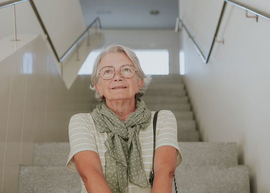 Managing stairs in a senior's home